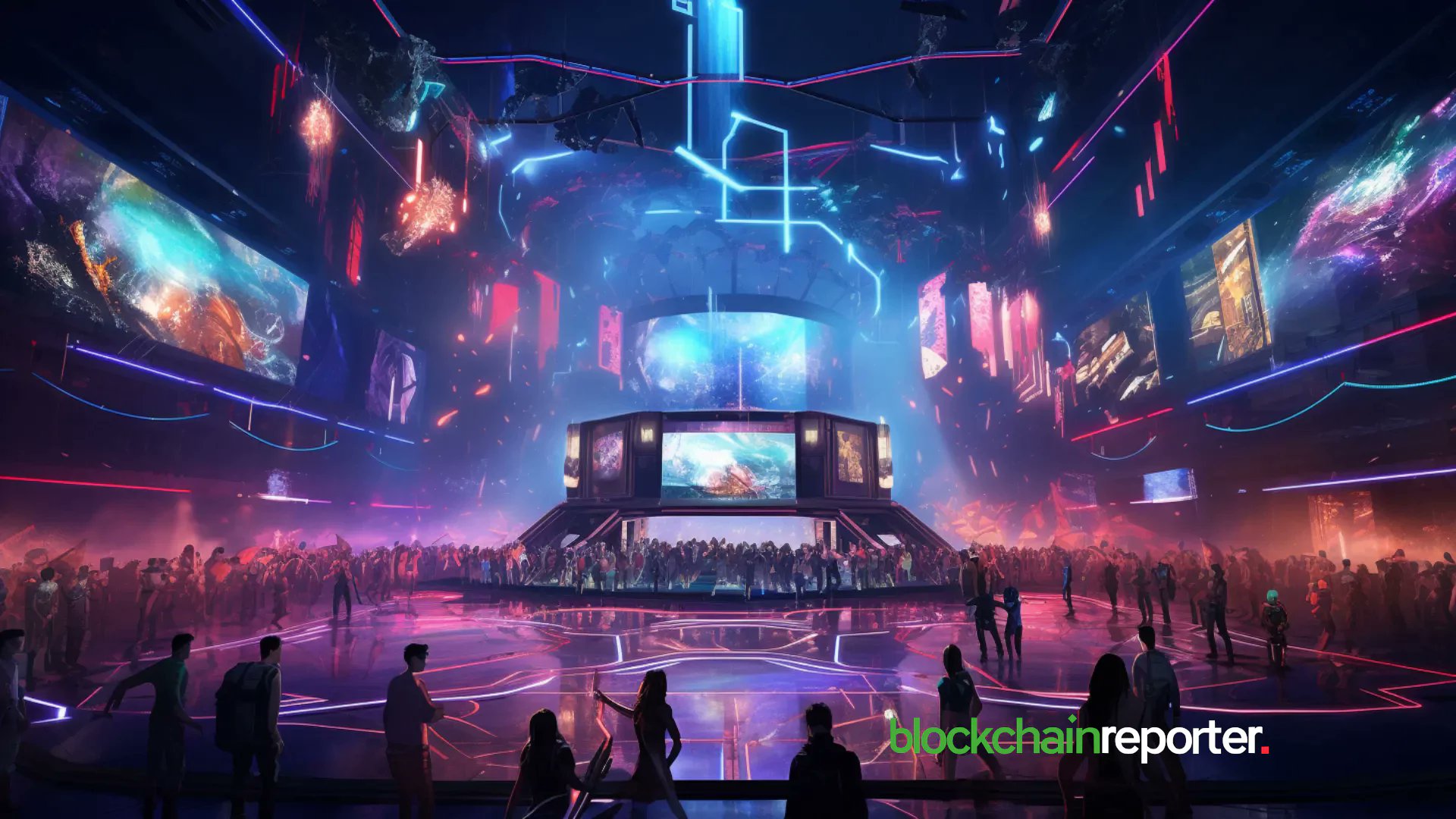 blockchainrptr's tweet card. The strategic collaboration between Stream and Azarus will potentially provide comprehensive interactive experiences.