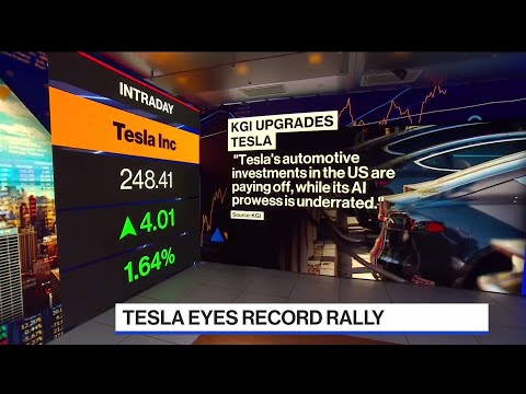 howlerckc's tweet card. Tesla stock has been up for 11 straight trading sessions and share are rising again. Elon Musk's electric car maker could set a new winning streak Monday. Bloomberg's Katie Greifeld reports. Follow...