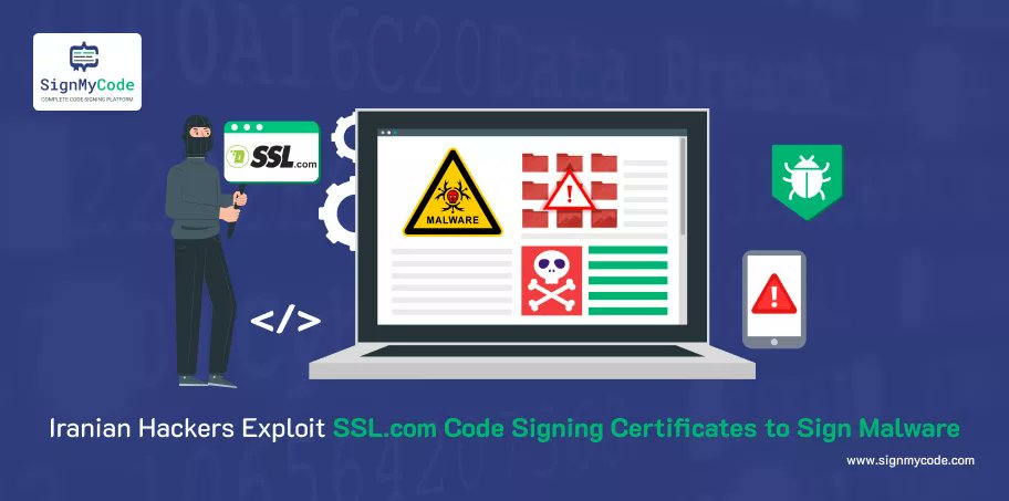 Sign_My_Code's tweet card. SSL.com Code Signing Certificates made the malicious code look like legitimate software programs. Threat actors pay a very low price to SSL.com to sign their malicious code.