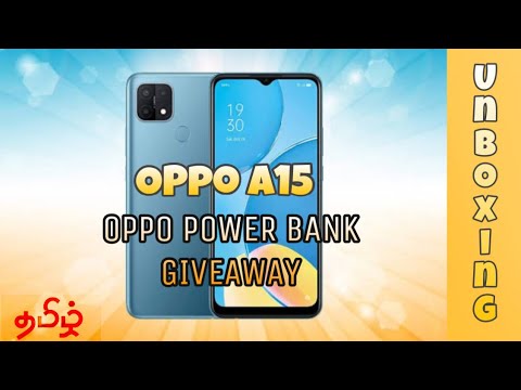 voicetech360's tweet card. oppo a15 unboxing tamil - நல்லா யோசிங்க வாங்கலாமா? | #oppoa15...