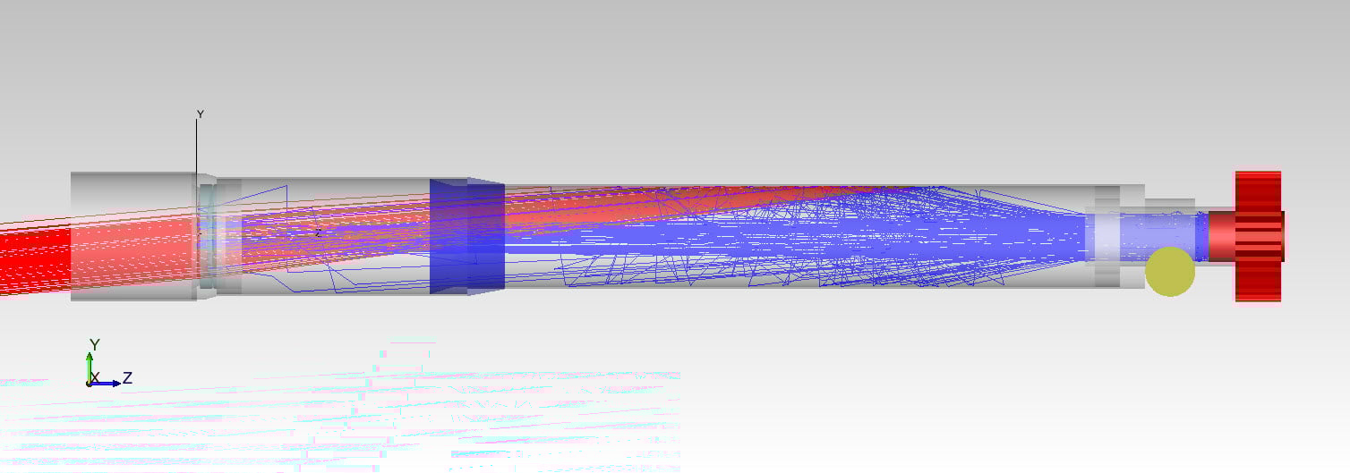 LambdaResearch's tweet card. Discover TracePro's powerful stray light analysis tools improve optical system performance and reliability, from automotive lighting to aerospace sensors.