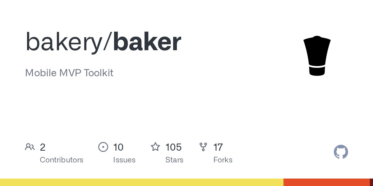 bakeryhq's tweet card. Mobile MVP Toolkit. Contribute to bakery/baker development by creating an account on GitHub.