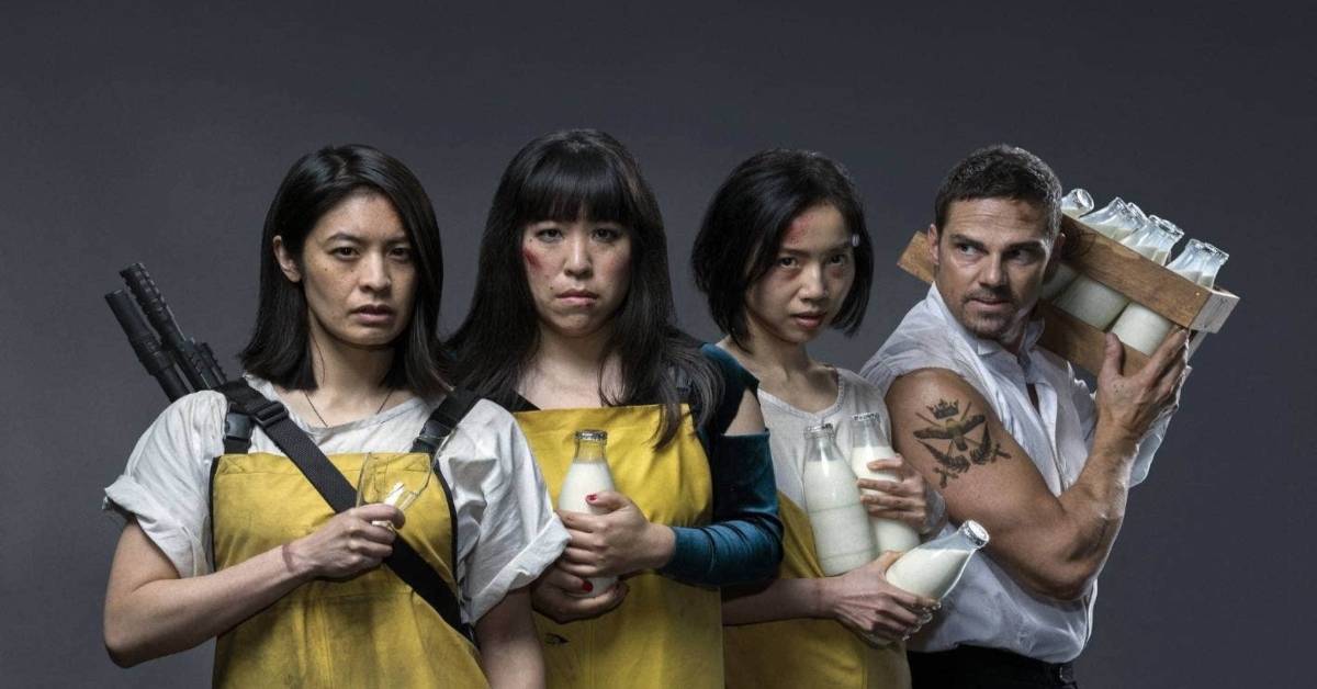 Greg_Archer's tweet card. Perlina Lau talks about creating Creamerie, expanding the kinds of characters seen on TV, and why the dark comedy was meant to run for three seasons.