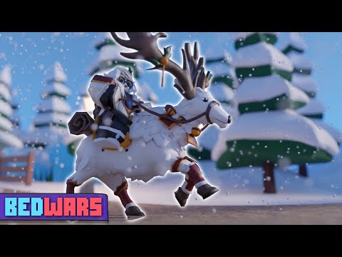 RobloxBedWars's tweet card. Elk Rider | BedWars Kit Trailer