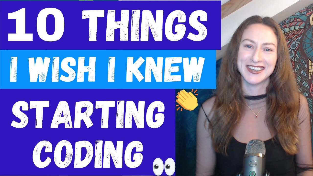 lilly_code's tweet card. 10 THINGS I WISH I KNEW BEFORE STARTING CODING / PROGRAMMING | CODE...