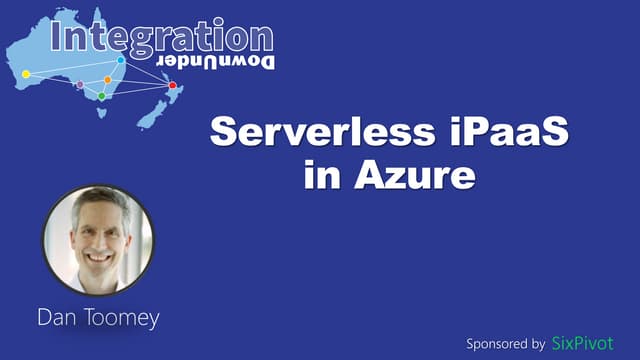 daniel2me's tweet card. Serverless iPaaS in Azure (IDU)