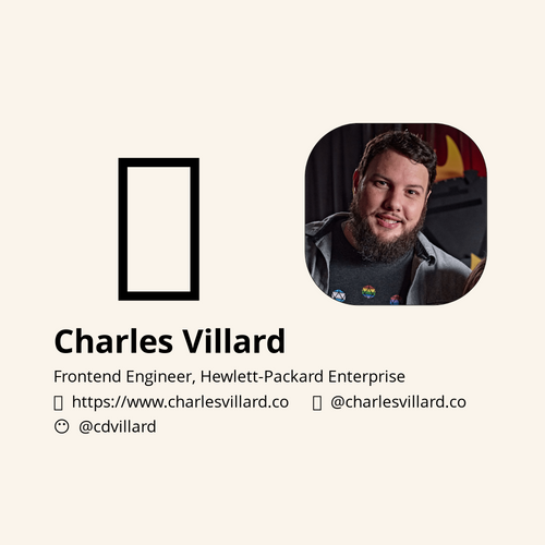 cdvillard's tweet card. Charles Villard's VueConf US 2025 talk about coming back to Vue and exploring the then and now of a ten-year-old stalwart of a frontend framework