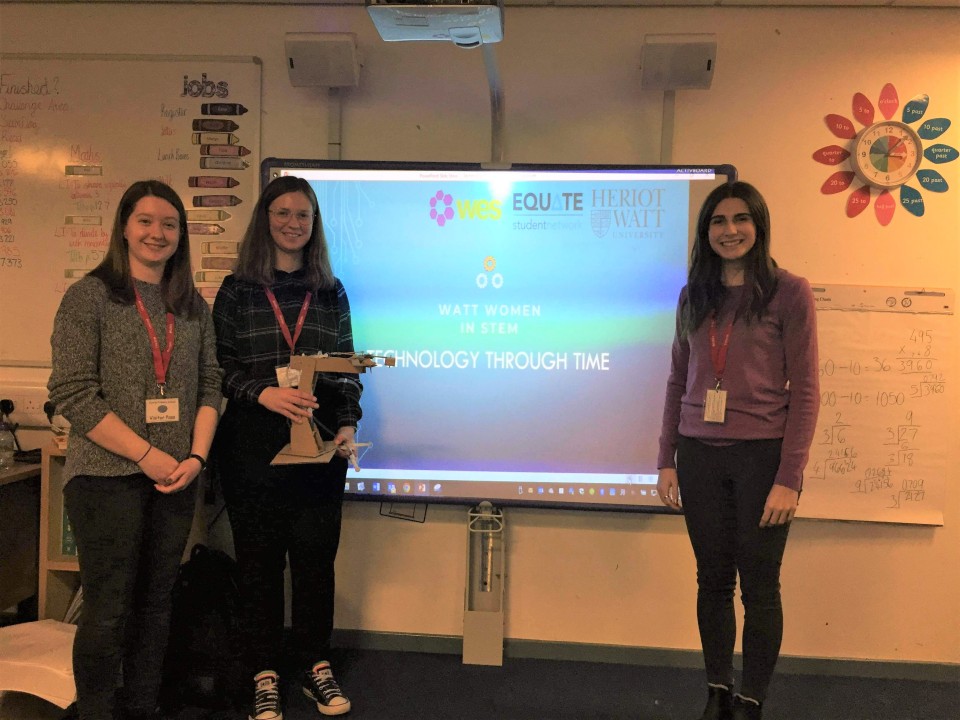 HWU_EPS's tweet card. Over the past two weeks the Watt Women society from Heriot-Watt university have organised and lead 3 insight sessions on engineering and science topics to pupils at Currie primary school. The first...