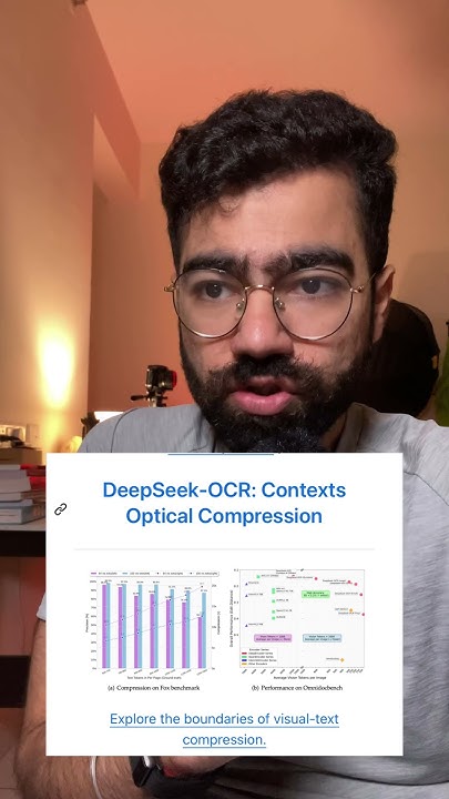 AbbyReact's tweet card. Deepseek OCR is here