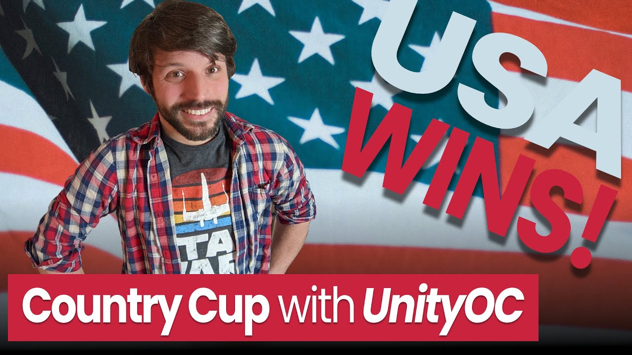 TechTestedYT's tweet card. Country Cup with UnityOC