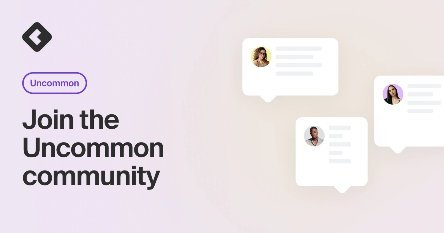 CommonRoomHQ's tweet card. Join Common Room's Uncommon community to get product-focused support, education, insights, and peer-to-peer knowledge for building the future of intelligent GTM.