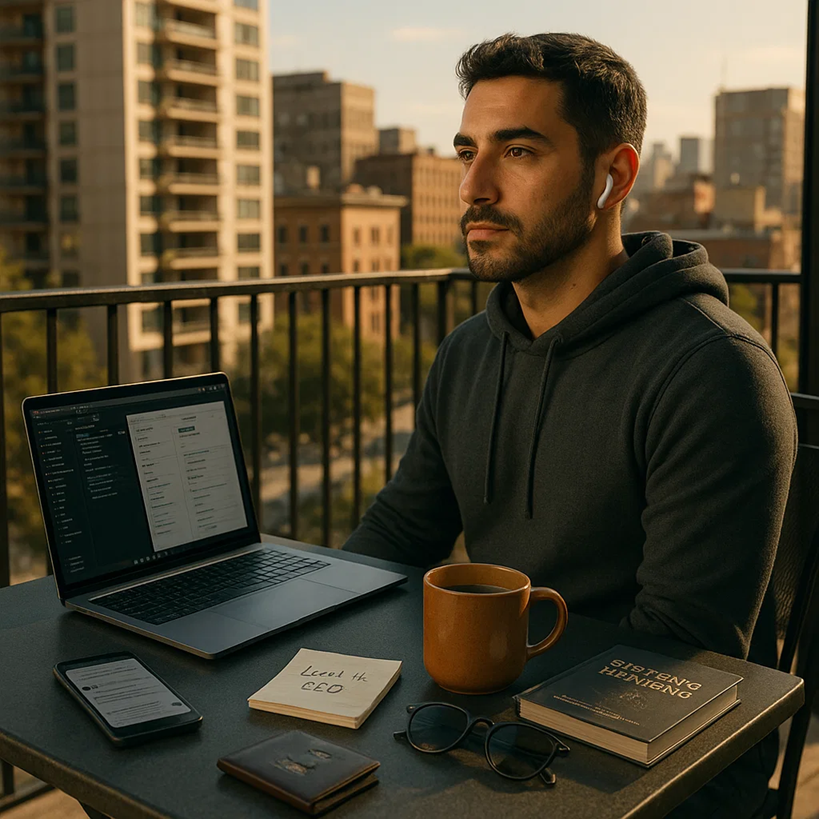 ReyDayola's tweet card. How Ashkan Rajaee is empowering a generation of creators, freelancers, and self-starters to build financial freedom with a practical…
