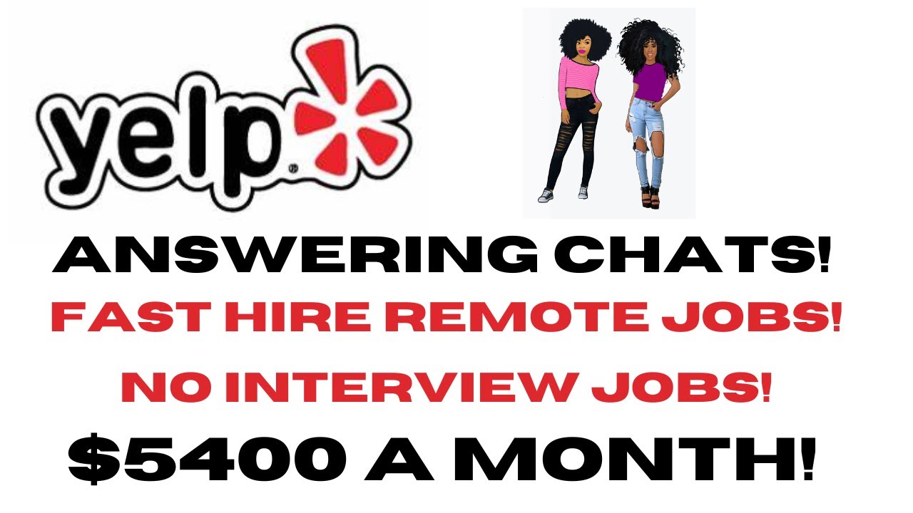 two_hustle's tweet card. Answering Chats No Phone Remote Jobs No Interview Start Today $5400 A...