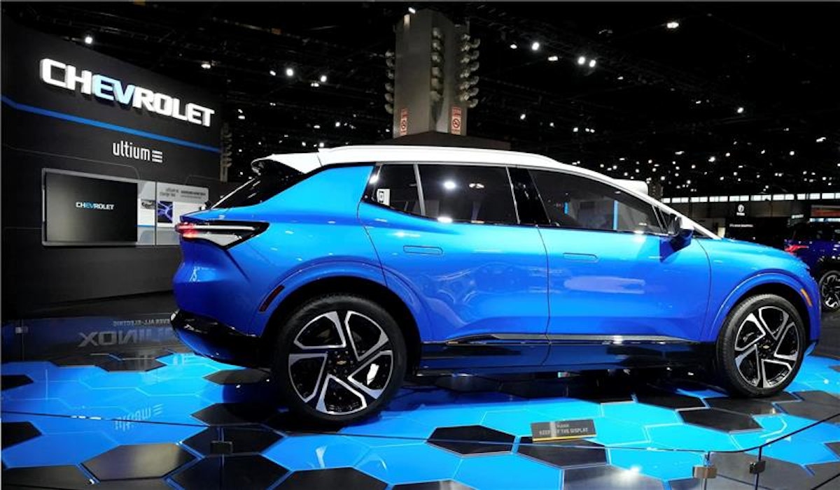 cetinok's tweet card. How GM Topped Tesla To Become One Of The Fastest-Growing U.S. EV Makers