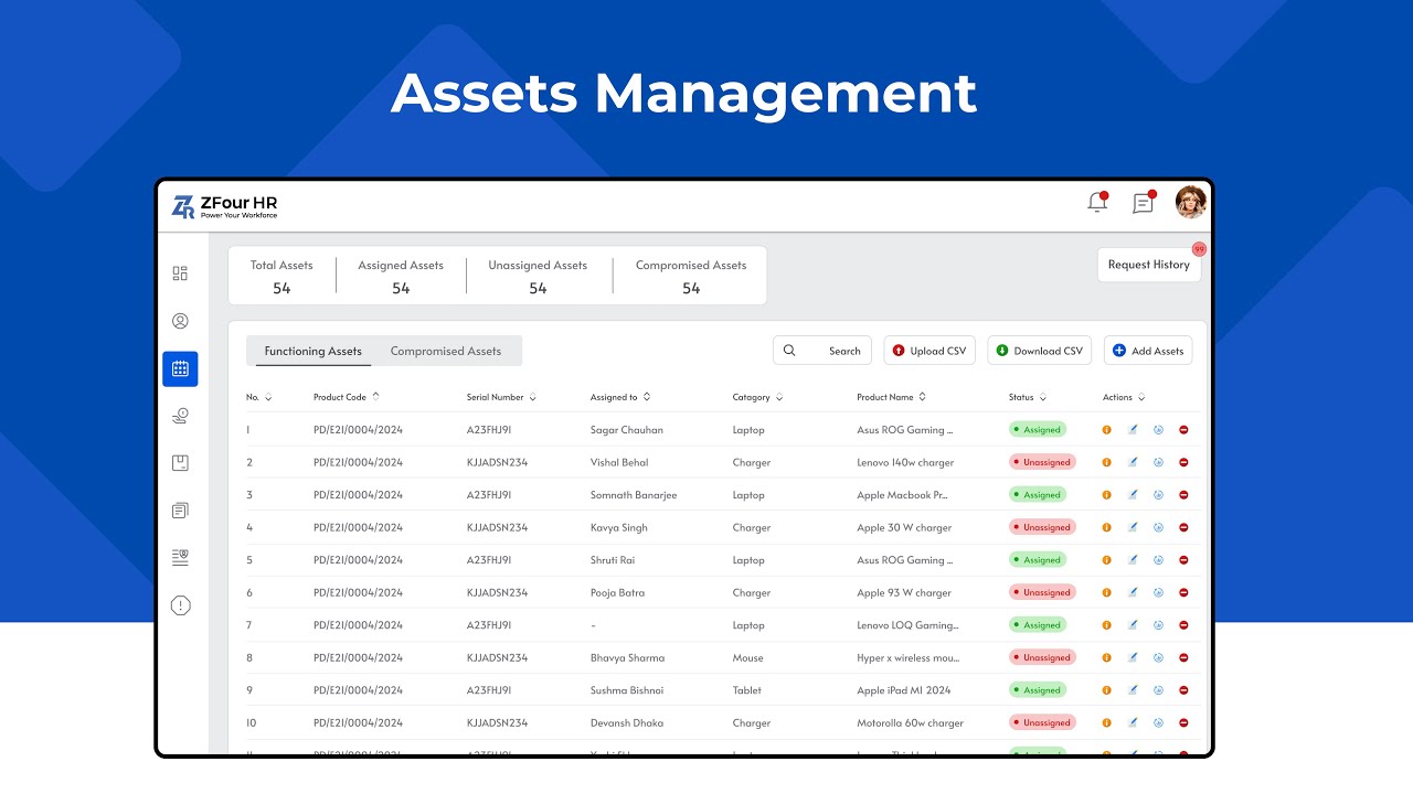 zfourhr94617's tweet card. Asset Management Made Easy | Complete Guide to Managing Company AssetsKeeping track of all the company assets — laptops, phones, office chairs, or even access cards — can be a real headache sometim...