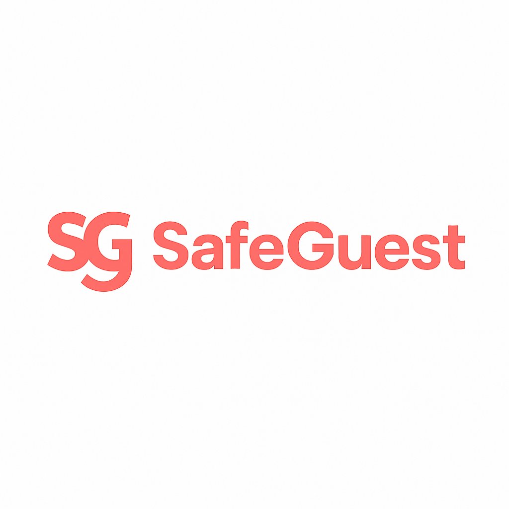 safeguest_'s tweet card. SafeGuest platform