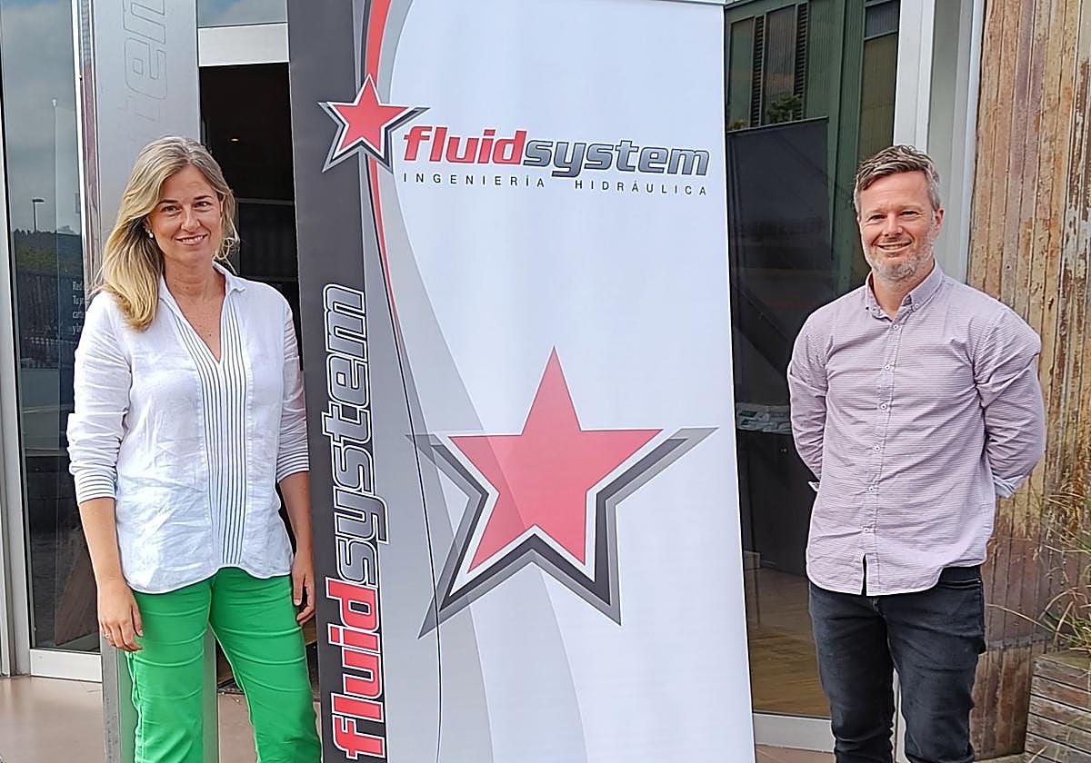 agenciasekuens's tweet card. Fluid System, desde Avilés, diseña, fabrica y monta sistemas hidráulicos a medida