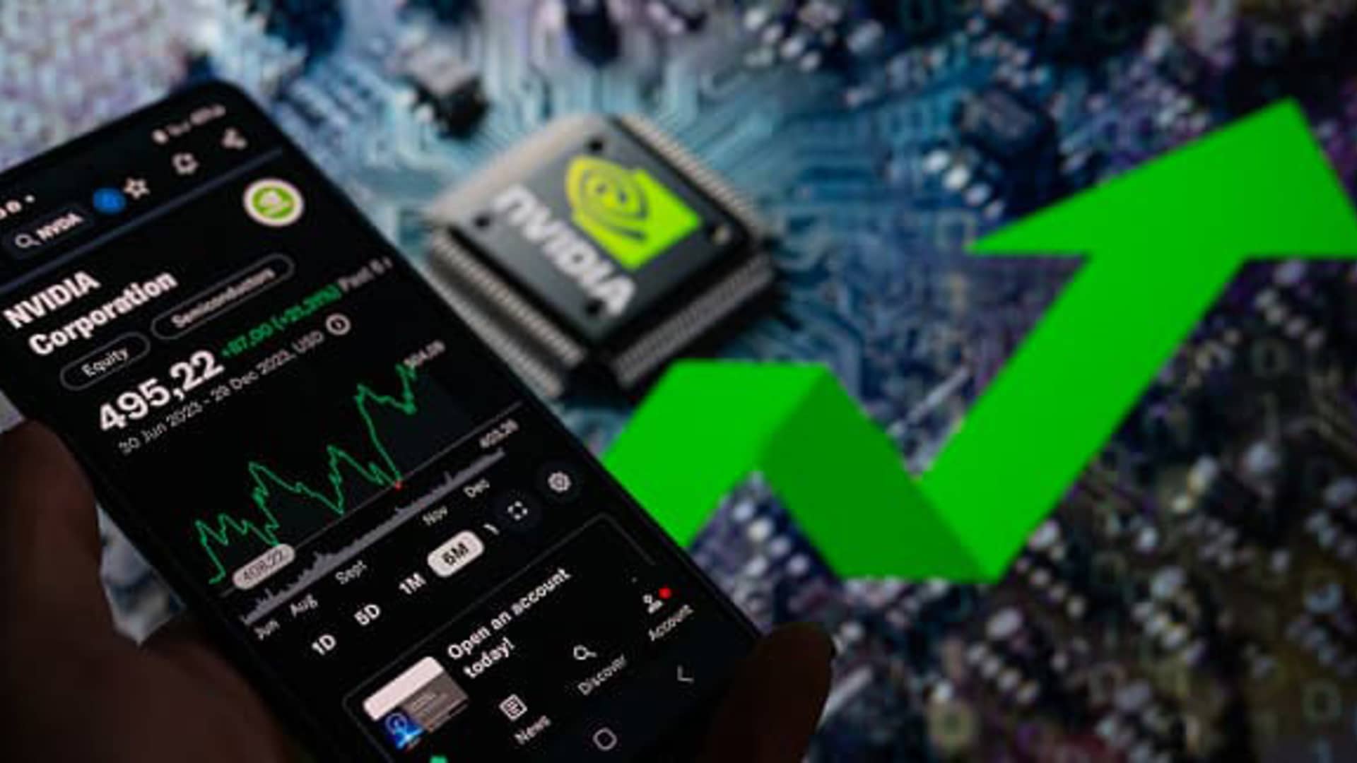 CNBCPro's tweet card. Nvidia posted yet another earnings beat, and the buzz around it shows no signs of abating. The pros share their views on whether it's too late to buy the stock.