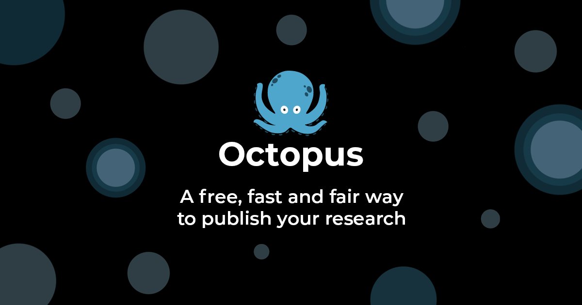 ReproTeaUEA's tweet card. Get started with Octopus, an open access platform where researchers can read, review and publish findings at all stages of the scientific process.