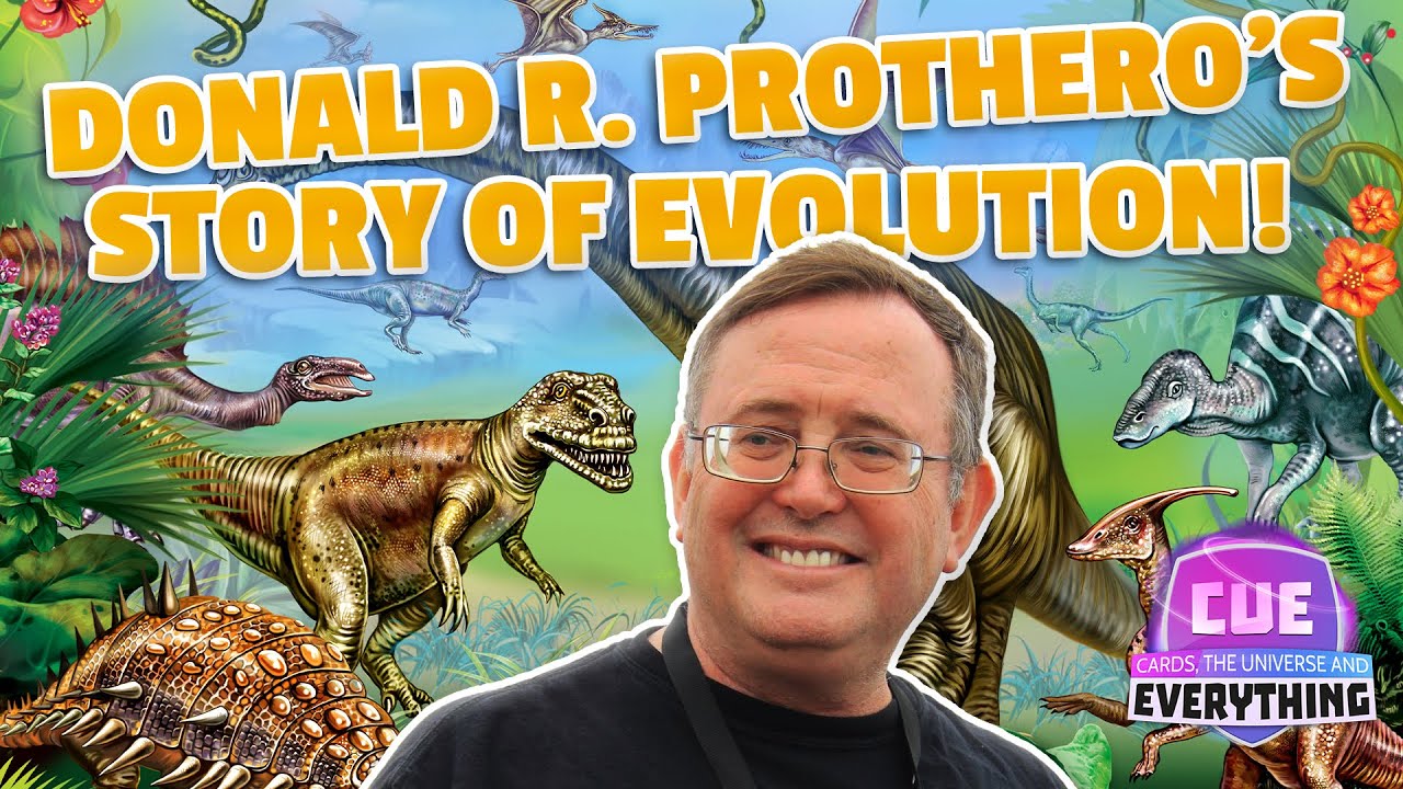 CUE_Cards's tweet card. The Story of Evolution - CUE Cards