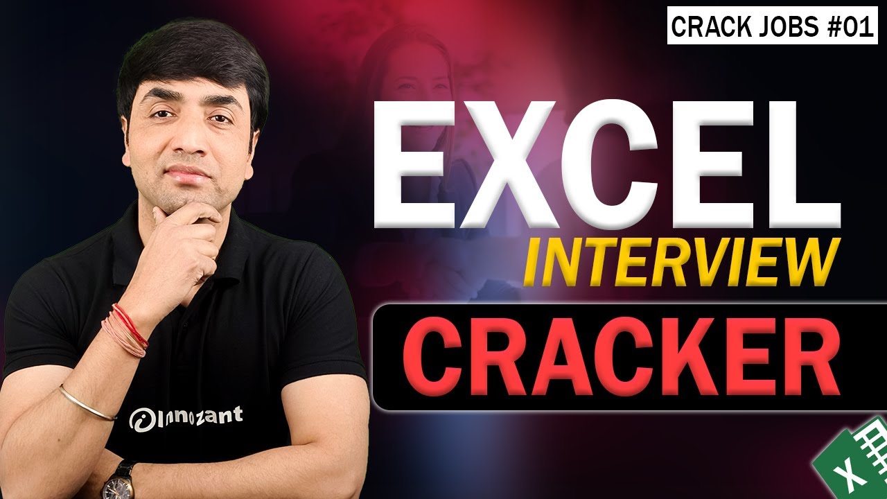 innozant4's tweet card. Crack Jobs #1 -How to Crack Excel Interview |Excel Interview Questi...