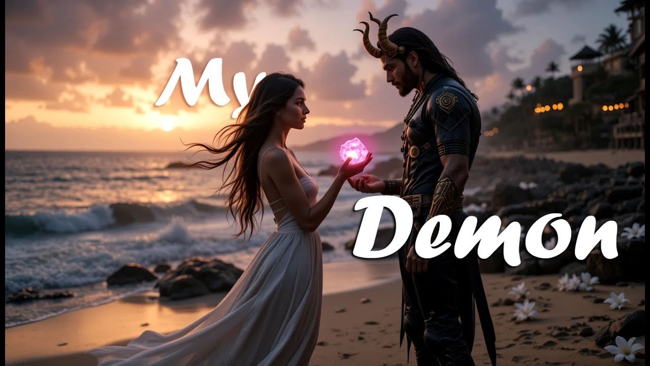 virtualinfocom's tweet card. my demon musical drama #aiwoman #italian #aimusicvideo #aigirlmodel...