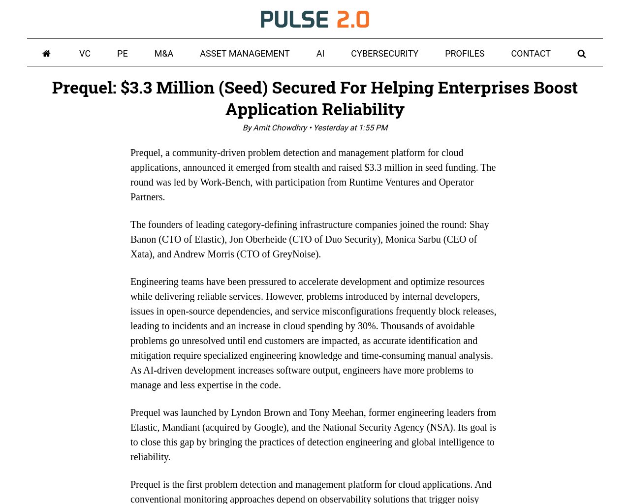 managetech_inc's tweet card. 要約： Prequelはクラウドアプリケーション向けの問題検知および管理プラットフォームで、ステルスモードから