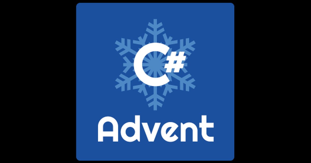 CsAdvent's tweet card. How it works: The C# Advents are a way for C# enthusiasts to celebrate the Advent