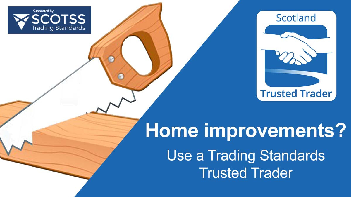 ScottishTraders's tweet card. Vetted Home Improvements on Scotland Trusted Trader. The official Trading Standards Trusted Trader scheme. Search for reliable business and customer reviews.