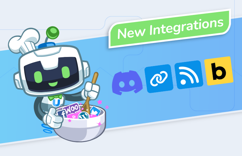 automatorplugin's tweet card. Uncanny Automator 6.3 introduces RSS feed automation for WordPress, a Discord integration, enhanced WooCommerce automations, and more.