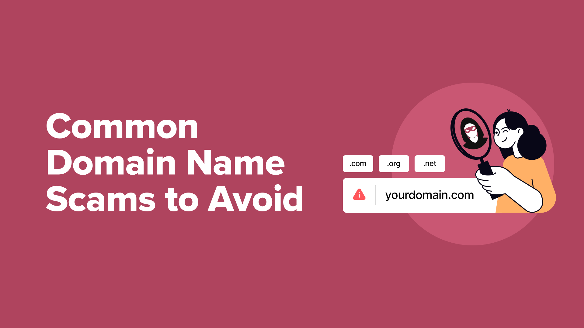 OpaceWeb's tweet card. Have you ever received an alarming message about your domain expiring or infringing a trademark? Learn how to spot and avoid these common domain name scams.