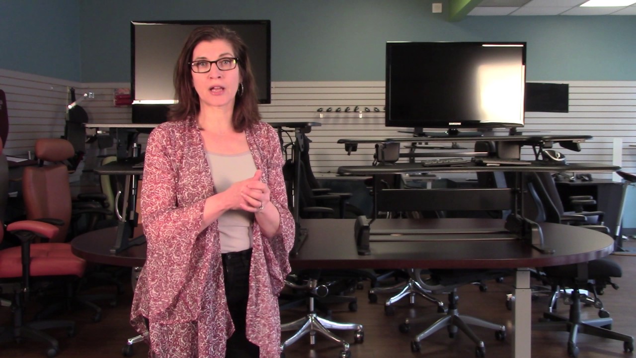 Ergoprise's tweet card. Varidesk Pro Plus 36 vs. S2S StandTall Side-by-Side Comparison