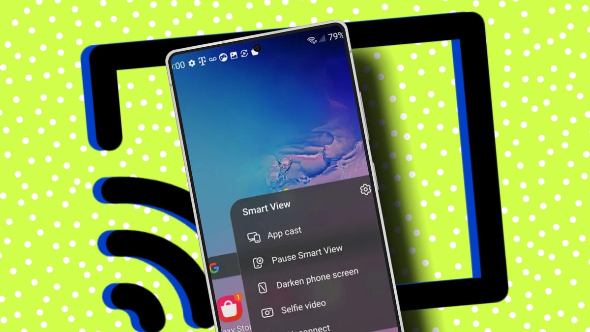 Pur3Tech's tweet card. Want to watch videos or play games from your Android on the big screen? Mirror your device to your TV in seconds. Here's how.