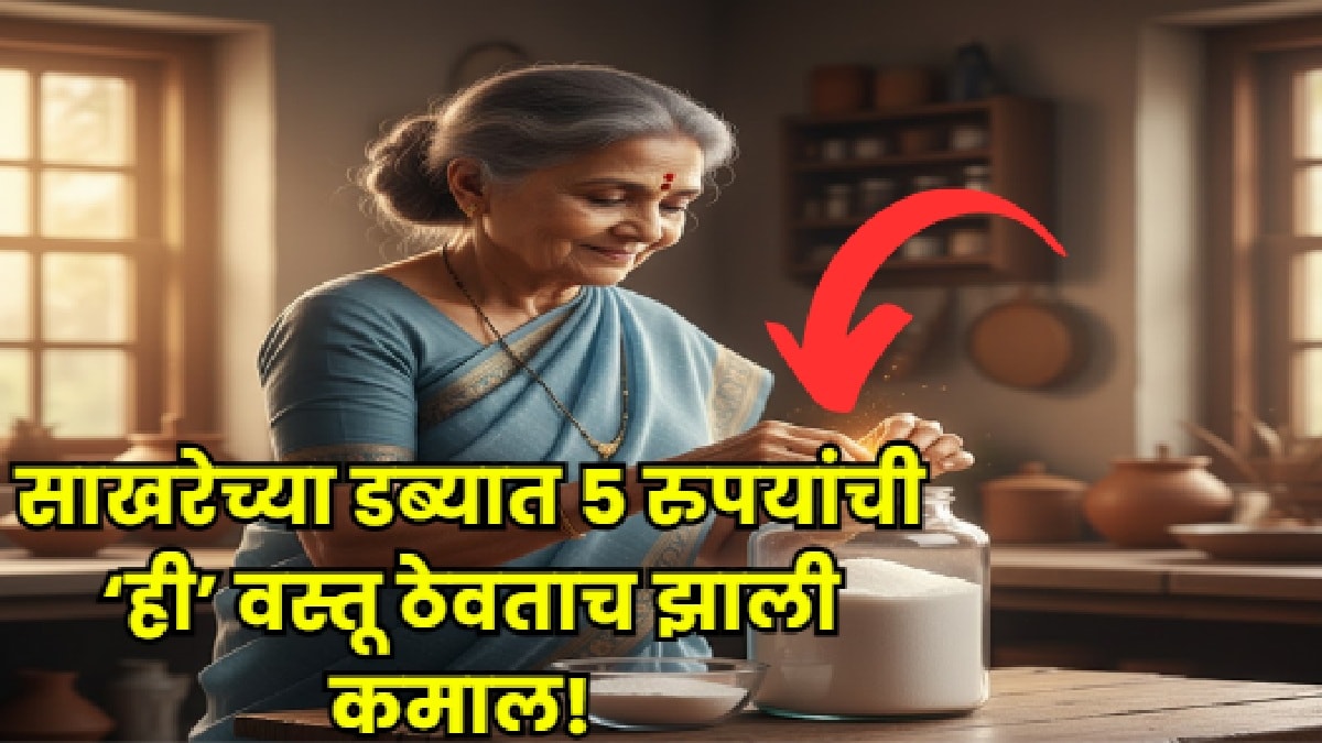 LoksattaLive's tweet card. Discover an easy, natural, and cost-effective trick to keep ants away from your sugar jars using cloves. This simple kitchen hack uses the strong scent of clove to repel ants, protecting your sweets...