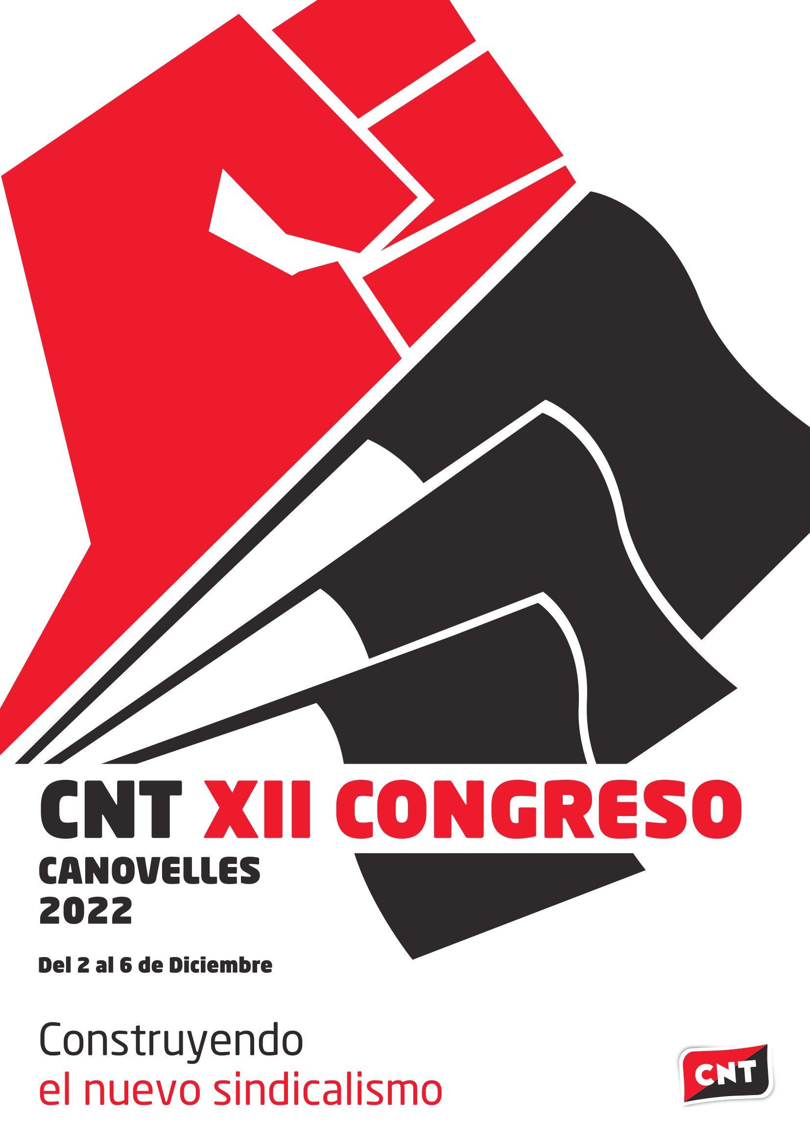 CNTsindicato's tweet card. Desde el 2 al 6 de diciembre se desarrollará el XII Congreso de la Confederación Nacional del Trabajo (CNT). Todo se encuentra preparado ya en la localidad de Canovelles, municipio obrero de la...