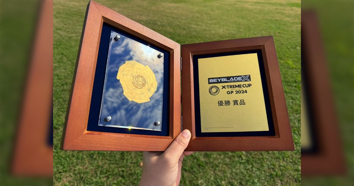 exchanger_jp's tweet card. 純金ドランソードプレート🥇 #ベイブレードX #エクストリームカップGP2024 補足：公式によると、副賞の「純金ドランソードプレート」は100万円相当（含有する純金は約83g※2024年5月31日時点で1g13.059円を参考） ちなみに金レートは2025年3月18日時点で店頭小売価格が15,884円（税込）、店頭買取価格は15,714円（税込）。現レート換算だと130万円ほどになる？