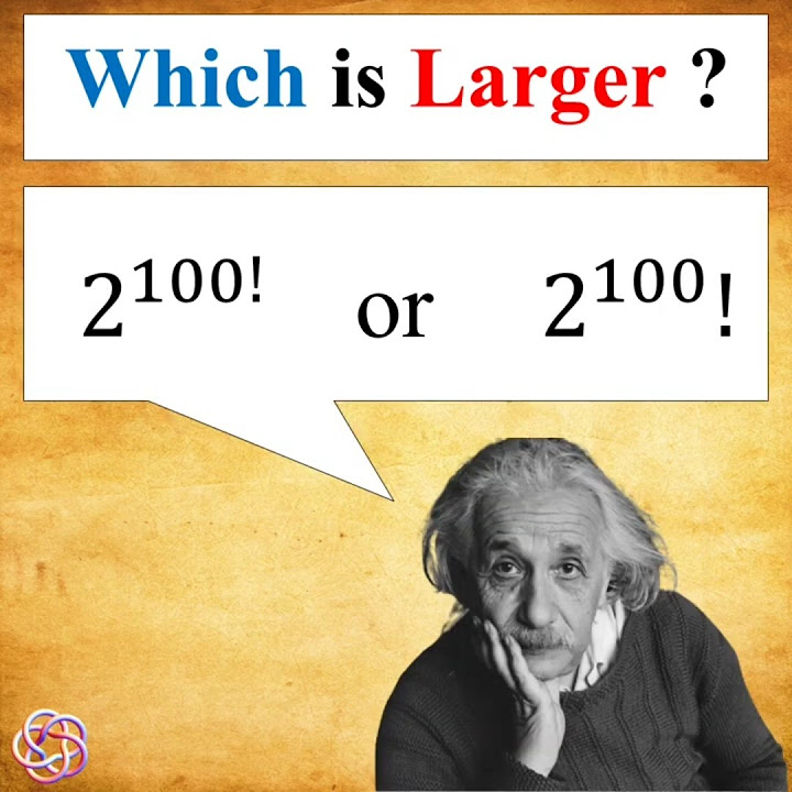 maths1physics's tweet card. Looks Easy… But It’s Not! Which Is Larger? #shorts #mathshorts...