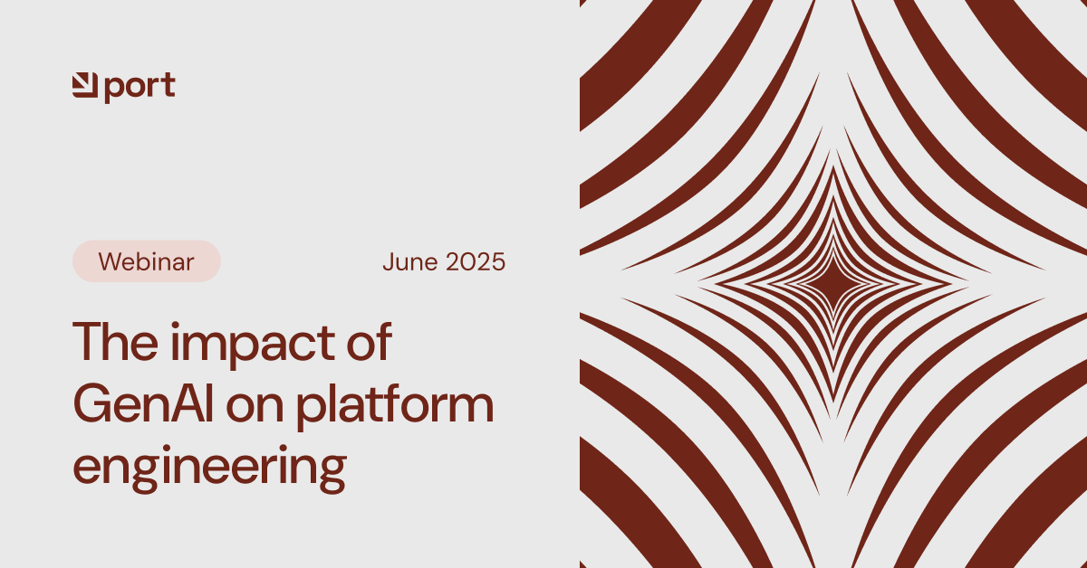 ainativedev's tweet card. Webinar - GenAI And Platform Engineering