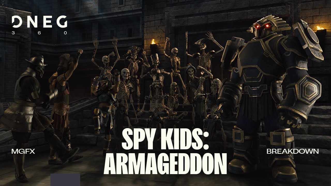 dneg's tweet card. Spy Kids: Armageddon | MGFX Breakdown | DNEG