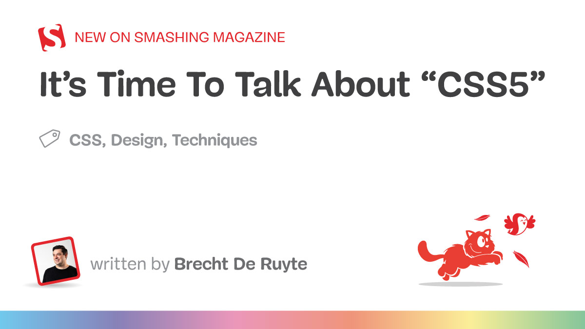 TechWriter25's tweet card. Have you ever wondered what happened after CSS3? It’s common knowledge that we never saw CSS4 come after it, yet we have a plethora of new features that have no similar way of defining when they were...