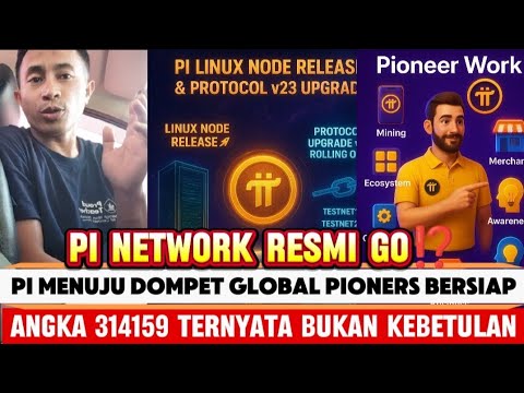 Pi_Network_INA's tweet card. PI NETWORK SUDAH RESMI DIIAKUI! INI LANGKAH MENUJU GLOBAL⁉️🤲💪🔥
