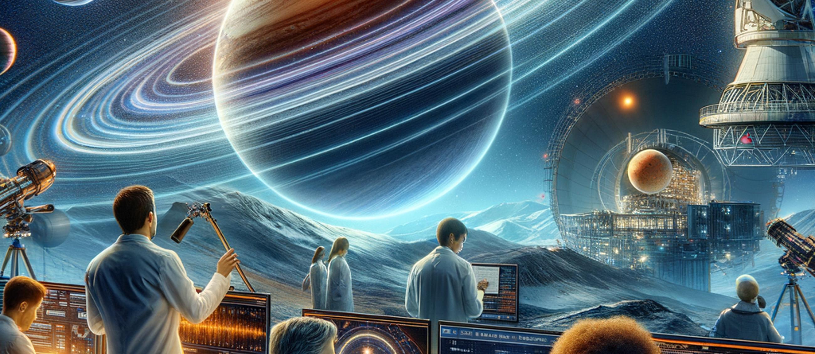 NewsSatori's tweet card. Astronomers might have found the quickest #exoplanet system bolting through our galaxy, orbiting a #hypervelocity star near #MilkyWay’s center. This super-Neptune-like planet could redefine cosmic