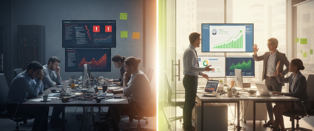 OakConsult's tweet card. A practical guide for business and project leaders on spotting the warning signs in digital projects — and taking back control before it's too late. The Silent Slide into Failure: Five Early Warnings...