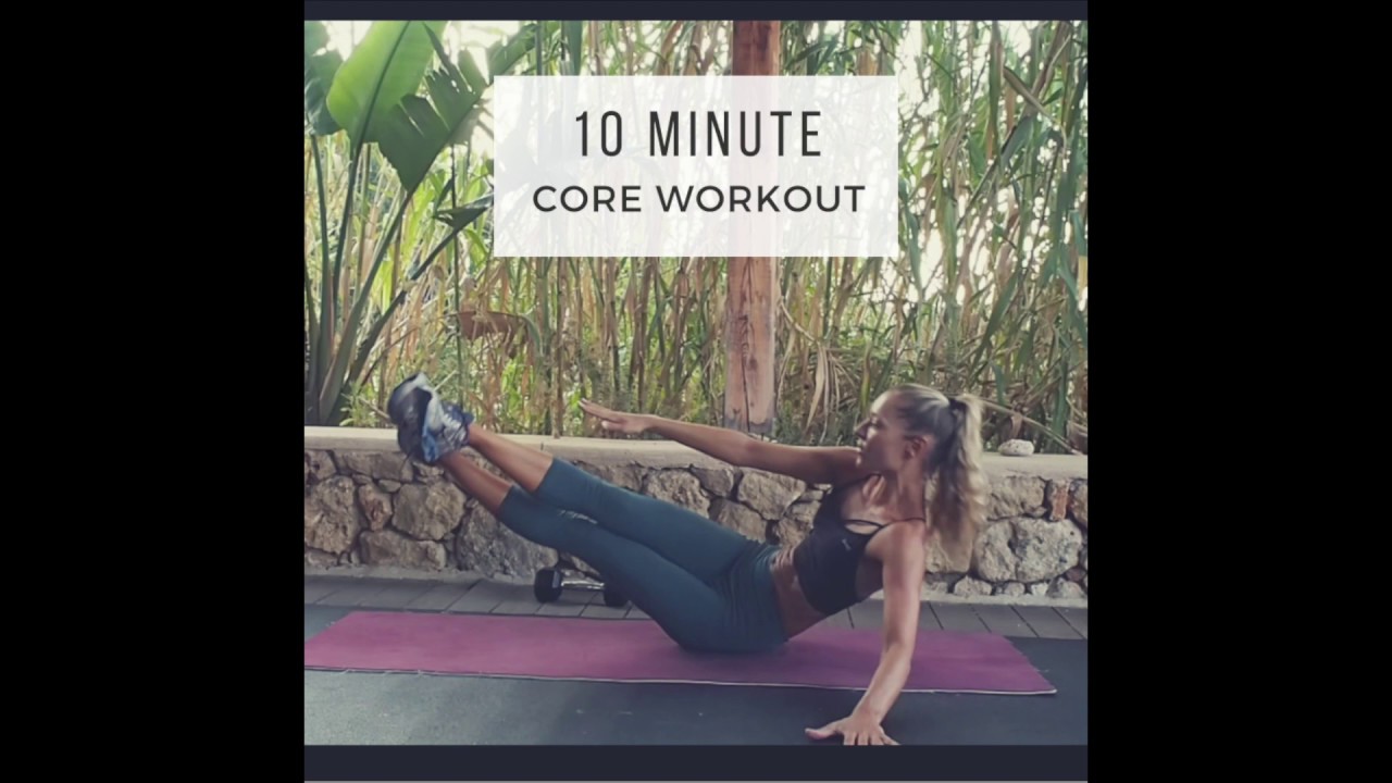 PTwPrecision's tweet card. 10 Minute Killer Core Workout