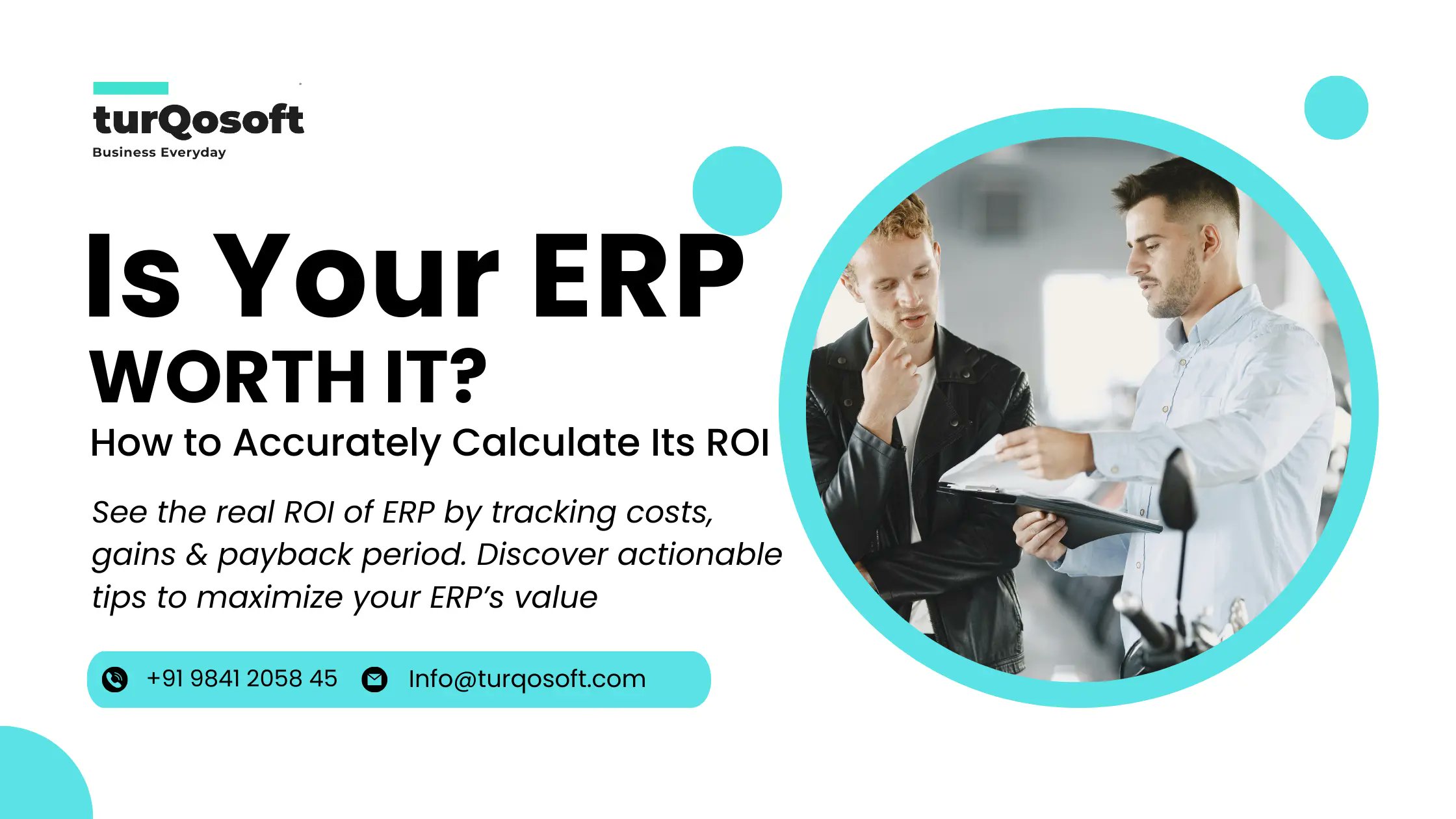 TurqosoftL's tweet card. See the real ROI of ERP by tracking costs, gains & payback period. Discover actionable tips to maximize your ERP’s value.
