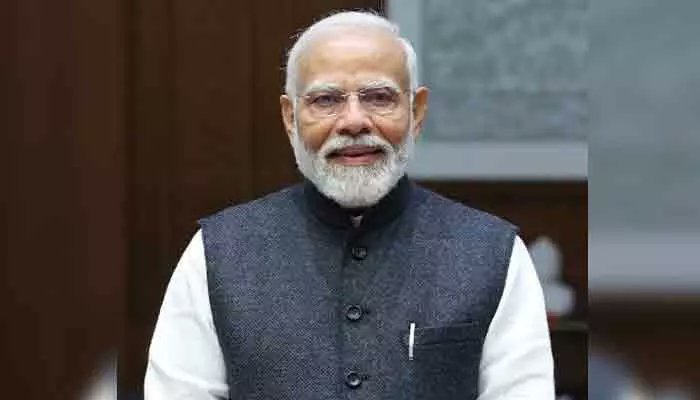 dishatelugu's tweet card. ఏపీ పర్యటన చాలా ఆనందాన్నిచ్చిందని ఎక్స్‌లో ప్రధాని మోడీ ట్వీట్ చేశారు. ...