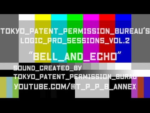 tk_elektron's tweet card. “bell_and_echo” logic_pro_seasion_vol.2
