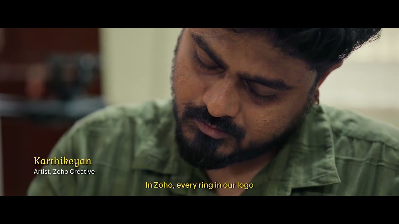 rajuv's tweet card. Cheriyal Art Meets Zoho’s Culture | Crafting Awards with Tradition...