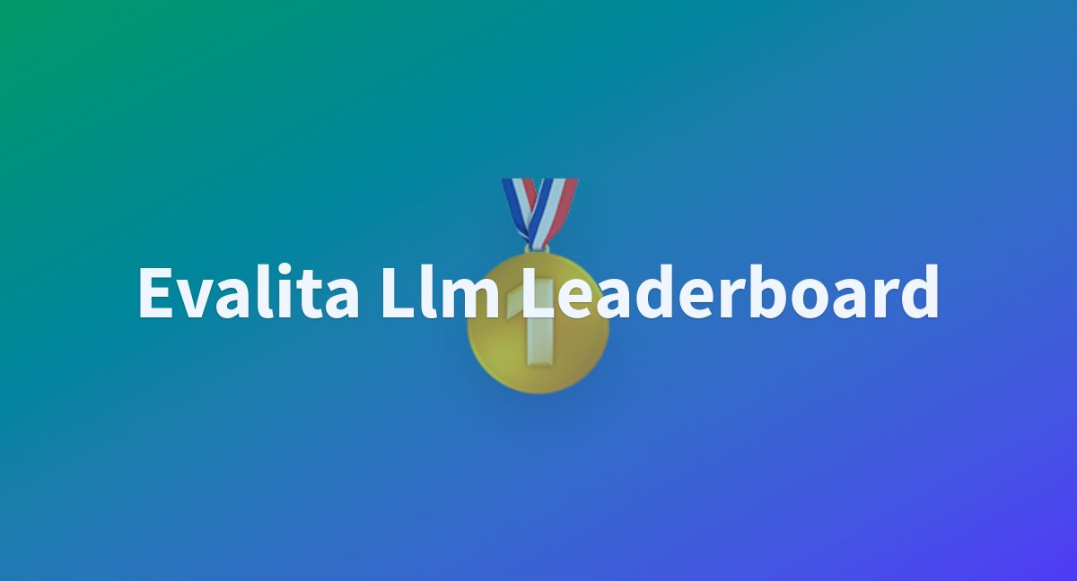 fbk_nlp's tweet card. Evalita Llm Leaderboard - a Hugging Face Space by evalitahf