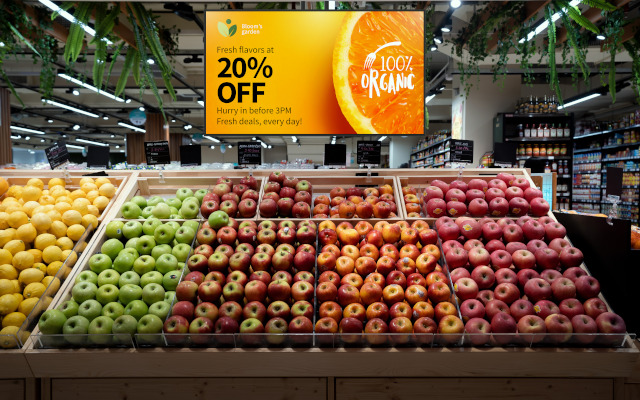 SharpDisplay's tweet card. When it comes to digital signage, don’t be tempted by the short-term savings of a domestic TV. They aren’t built for commercial use…